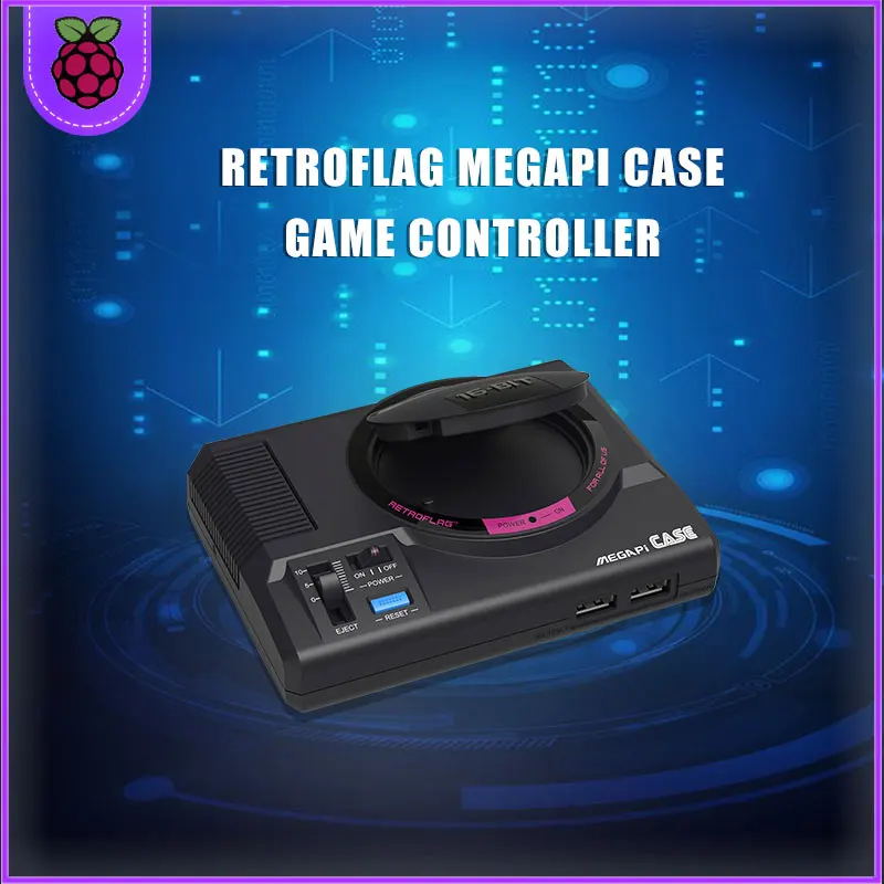 

Retroflag Original MEGAPi CaseWith Raspberry Pi 3B TV Game Player Consoles Support Out Play and Plug