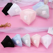 10pc Anti Pollution Mask Unisex Outdoor Protection N95 NonWoven Fabric Dust Mask Medical Salon Earloop Face Mouth Masks 1.13