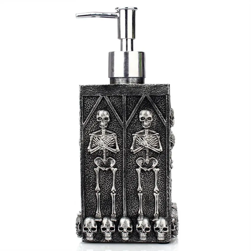 Skull Soap Pump Dispenser Empty Hand Sanitizer Bottles with Pump