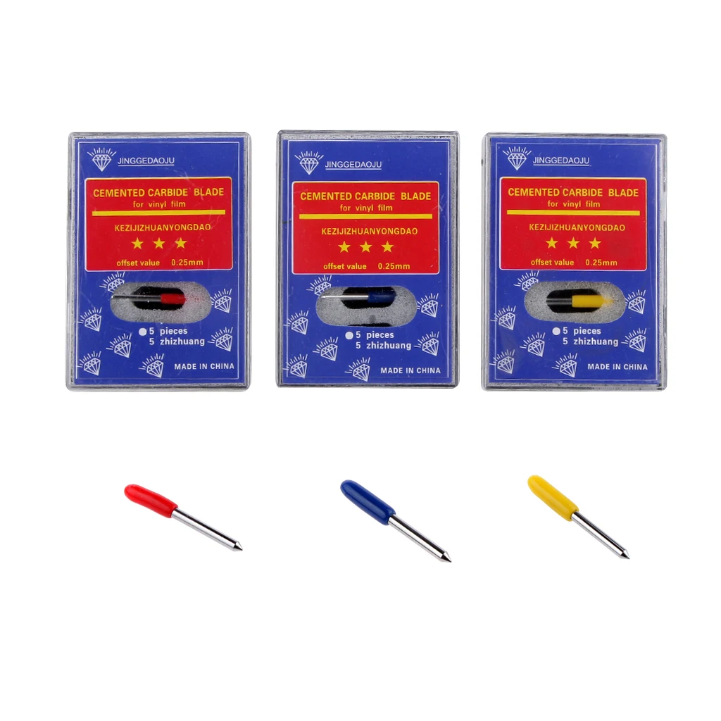 Carbide Vinyl Cutter Cutting Plotter Blade 30°/45°/60° Degrees for Roland