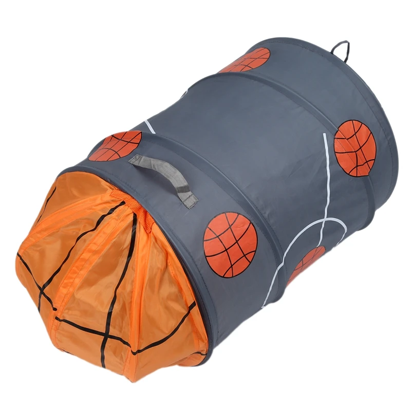 Best Collapsible Laundry Basket Storage Barrels Storage Barrel Polyester Cloth Toy Store