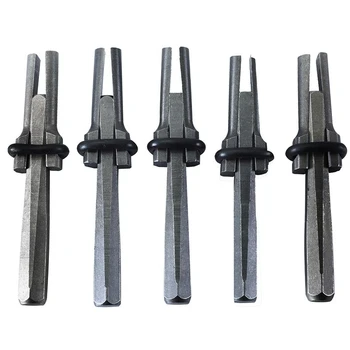 

5 Set 5/8inch Plug Wedges and Feather Shims Concrete Rock Stone Splitter Hand Tools