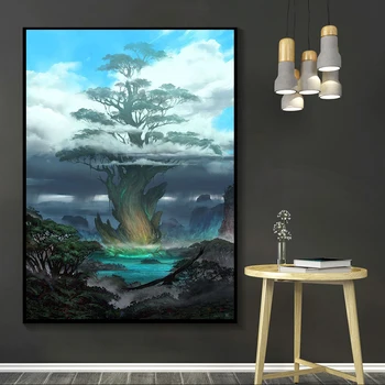 

Cartoon Big Tree Diamond Paintings Distinctive Painting Full Drill Square/Round 5D Diamond Painting Mosaic Needlework Paintings