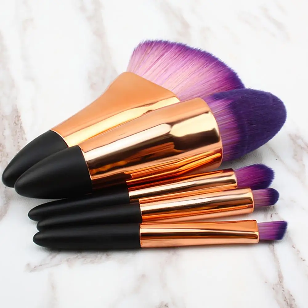 Мини набор косметики кисти гномик 5 переносная Кисть для макияжа с короткими