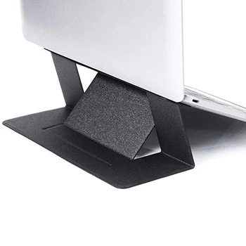 

Adjustable Laptop Stand Laptop Pad Adhesive Invisible Stands Folding Bracket Portable Tablet Holder for iPad Air MacBook Laptops