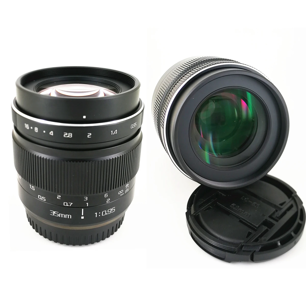 

Kaxinda Manual 35mm f/0.95 MF Lens for Sony A5100 A6100 A6300 A6400 A6500 A6600 A7 Camera ( E-mount E Mount Emount 35 mm F0.95 )