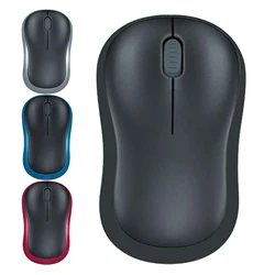 Souris optique compacte sans fil 2.4ghz, avec récepteur Usb, pour ordinateur de bureau et portable, avec défilement 