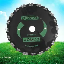 Lame de scie en acier à haute teneur en carbone 14/20 dents, débroussailleuse pour couper l'herbe des arbres, accessoires d'outils de jardin
