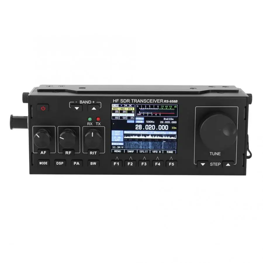 

SDR Transceiver Wattmeter 0.5~30MHz RS-958B SSB HF SDR HAM Transceiver V0.6 with 4000mAh Battery Power Meter