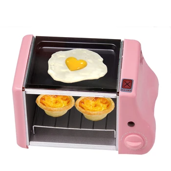 Multifunction mini electric Baking Bakery roast Oven grill fried eggs Omelette frying pan breakfast machine bread maker Toaster 5