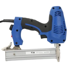 F30 сверхмощный Электрический гвоздь пистолет прямые гвоздильники деревообрабатывающий степлер пистолет ЕС вилка 220 В аксессуары для электроинструмента