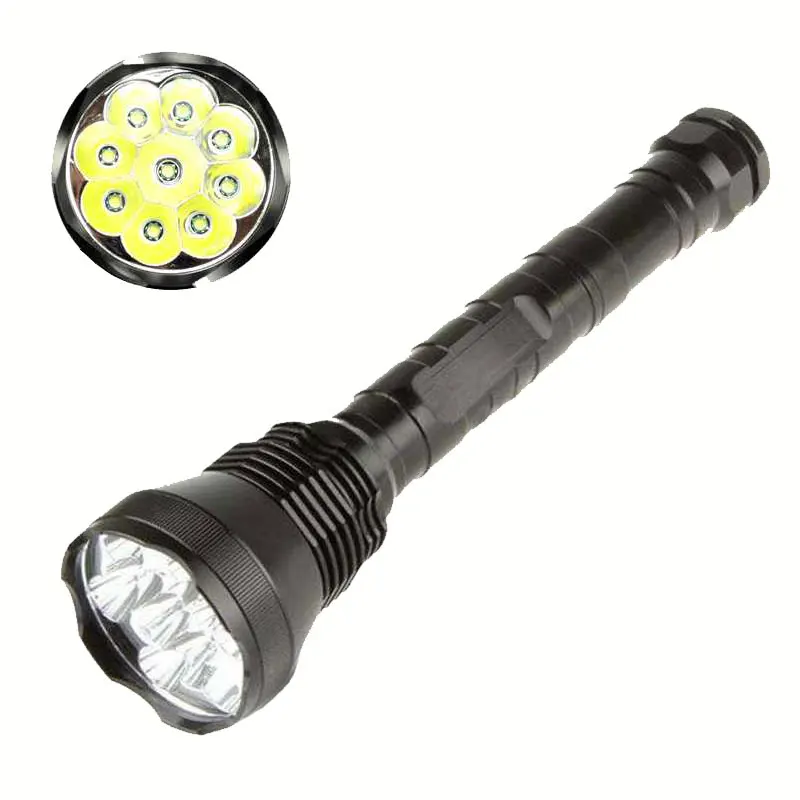  Portable Hunting Lantern Powerful 10000 Lumens 5 modes LED Flashlight 9*XML-T6 Waterproof Led Torch - 4000174424330