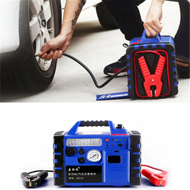 

Car Emergency Power Supply Wireless Charging illumination Manometer Spare Battery Mobile Battery Inflator Lead-acid Batteries12v