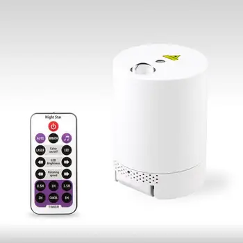 

Projector Light Starry Sky Night Lights 360 Degree Rotation Usb Remote Control Sound Light Star Projector Lamp Night Light