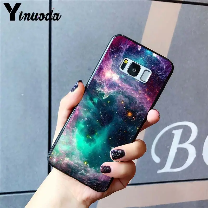 Yinuoda space для galaxy universe Star Dark чехол для телефона чехол для samsung galaxy S9 S10 Plus S10E S6 S7 S8 S9 S9Plus S5 M10