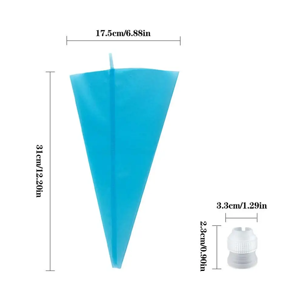 50Pcs/Lot Stainless Steel Nozzle Tips DIY Cake Decorating Tools Icing Piping Cream Pastry Bag Nozzle Kitchen Bakery Tools