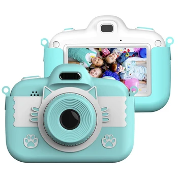 

Mini Children Camera Kids Toy Camera 3.0'' Full HD Digital Camera With Silicone Children's intellectual toys ,children's gifts