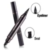 MISS ROSE Cat Eyeliner Makeup Liquid Eyeliner Quick Dry Eye Liner with Stamp Eye Pencil Women Professional Cosmetic Make Up Tool ► Photo 3/6