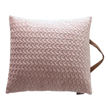 

Solid Color Portable Handle Cushion Cover with Core Pillowcase Decorative Pillows for Sofa Decortion Rectangular Throw Pillow