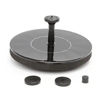 

180L/H Solar Fountain Freestanding Bird Bath Pool Pond Watering Outdoor Solar Panels Floating Fountain Garden Decoration
