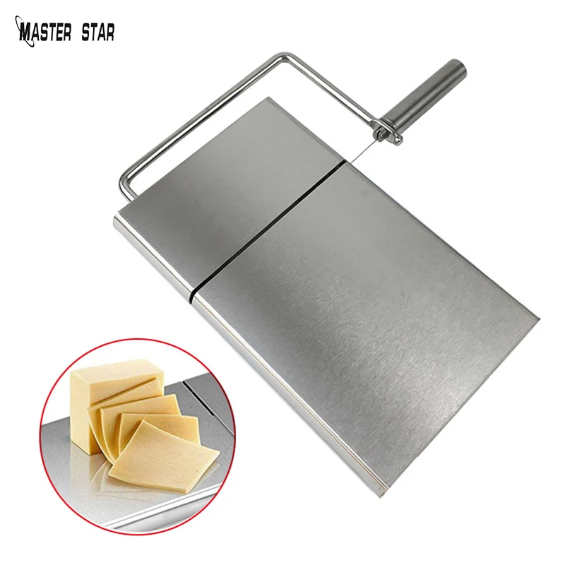 Master Star Stainless Steel Cheese Slicer Wire Cutter Food Butter