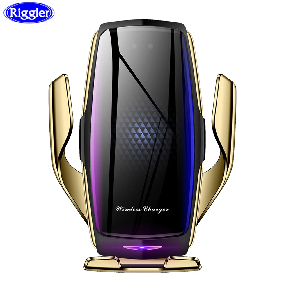 

Air Purifier Car Wireless Charger Qi Automatic Clamp Fast Charge Mount for Huawei P30Pro Mate20Pro Iphone XR XS MAX X 8
