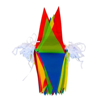 

10 Pcs Of 70M Colorful Pennant Banner String Flag Banner Can Be Used for Decoration Of Grand Opening Party Festival