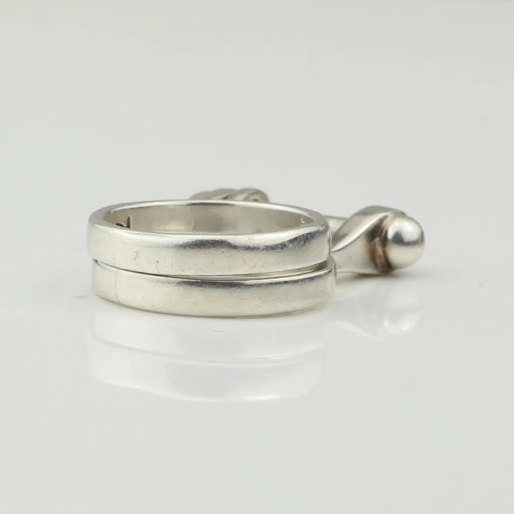 Beadshunter бисерное серебряное кольцо 925