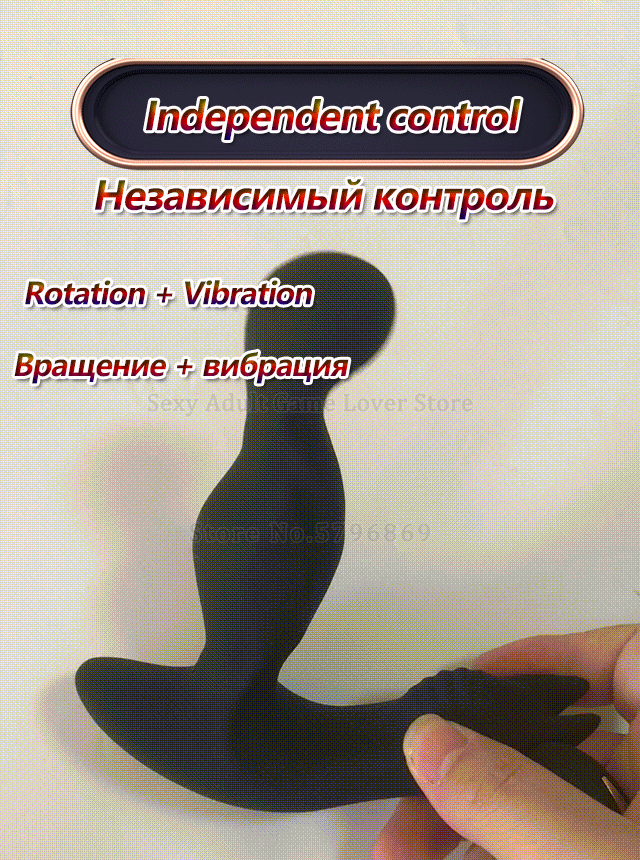 Plug Anal Estimulador de Próstata e Clitóris/Bolas