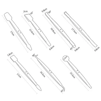 

7Pcs Edge Vinyl Car Wrap Film Stick Tuck Tools Magnet Micro Squeegee Gasket Kit E7CA