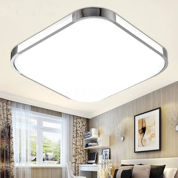 

LED Ceiling Panel Light Square Lamp 24W 110V Mounted Modern Down Lighting Panel Light Surface Mounted For Home Decor 30*30CM
