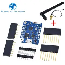 WEMOS D1 Mini Pro 16M байт внешний антенный разъем на основе NodeMCU ESP8266 CP2104 WIFI макетная плата для arduino