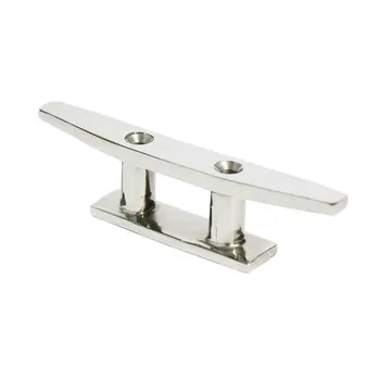 

Stainless Steel Deck Boat Mooring Cleat Combo Yacht Polished Bollard Corrosion Resistance Hardware For Marine Dock Accessories