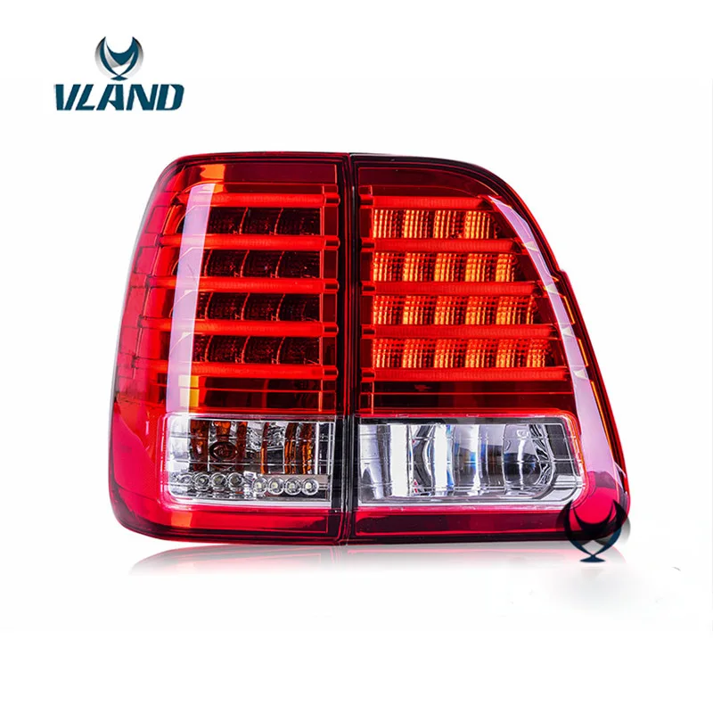 

Vland factory for car tail light for Land cruiser LED tail lamp 2000 2007 with turn signal+running light+reverse light