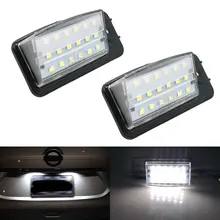 2xLED License Plate Light For Nissan Murano Altima Maxima Pathfinder Rogue NV1500 NV2500 NV3500 Infiniti Q45 EX-Series FX-Series