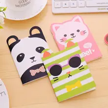 Блокнот "Панда" креативные канцелярские товары Канцелярские Товары для офиса записная книжка стиль голова животного случайные книжные школьные принадлежности комиксы школы D4N7