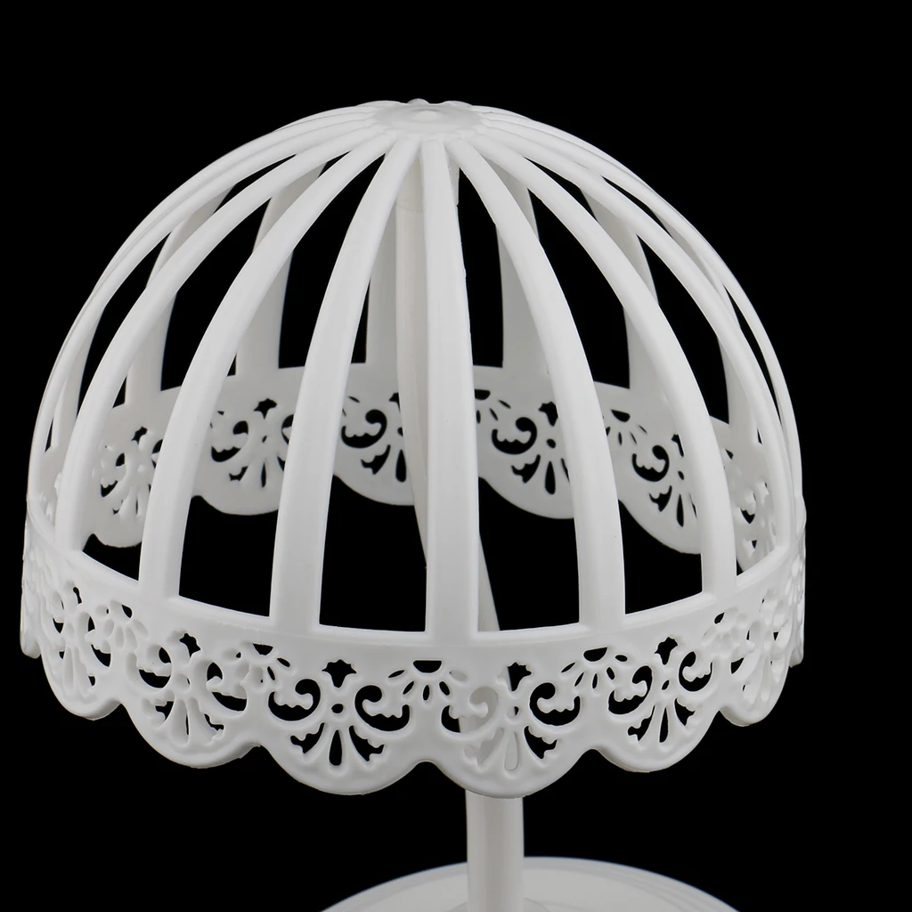 Plastic Baby Wig Hair Head Hat Cap Display Holder Stand Tool Storage Rack