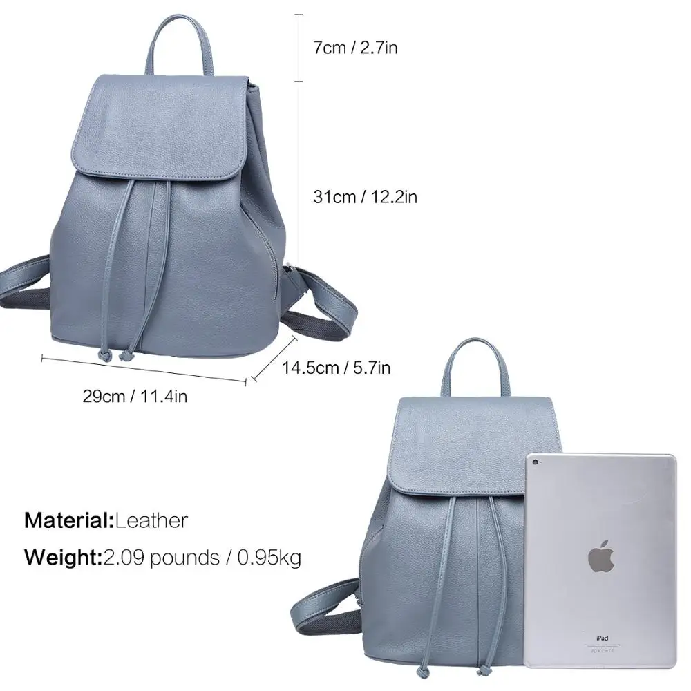 Модный рюкзак из натуральной кожи для женщин Sac школьная сумка на спину для девочек-подростков водонепроницаемая сумка дорожный кошелек женский бренд
