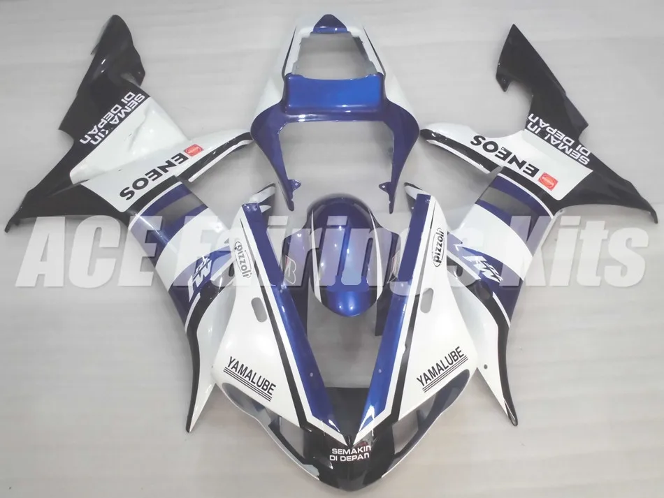Горячая Распродажа, yzf1000 R1 02 03 полный комплект для Yamaha Yzf R1 2002 2003 спортивные мотоциклетные обтекатели для мотоцикла(литье под давлением) на заказ синий