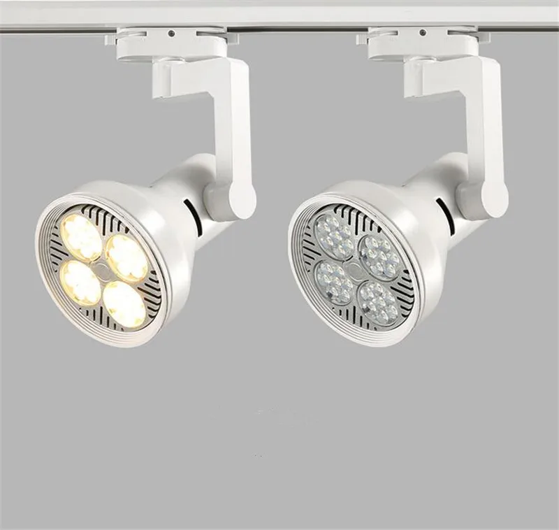 

24W COB LED Track Light Spot Light Ceiling Mounted Rail Track Lamp Decorative Led spotlight Track Lighting for Shop