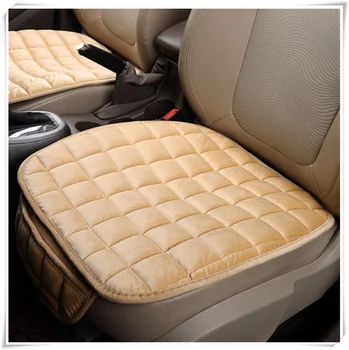

Winter car seat non-slip three-piece backless plush cushion Auto parts for Land Rover RangeHSE SC Sports version Freelander
