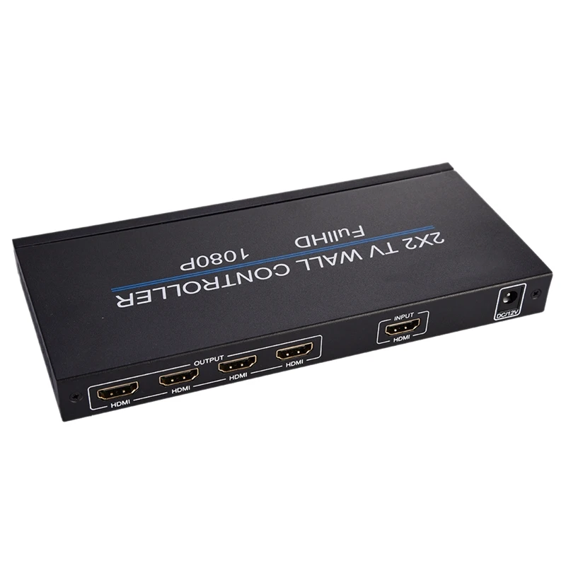 Настенный видеоконтроллер 2X2 1 вход HDMI 4 выхода 2x1/3x1/4x1/1x2/1x3/1x4 процессор для ТВ шов