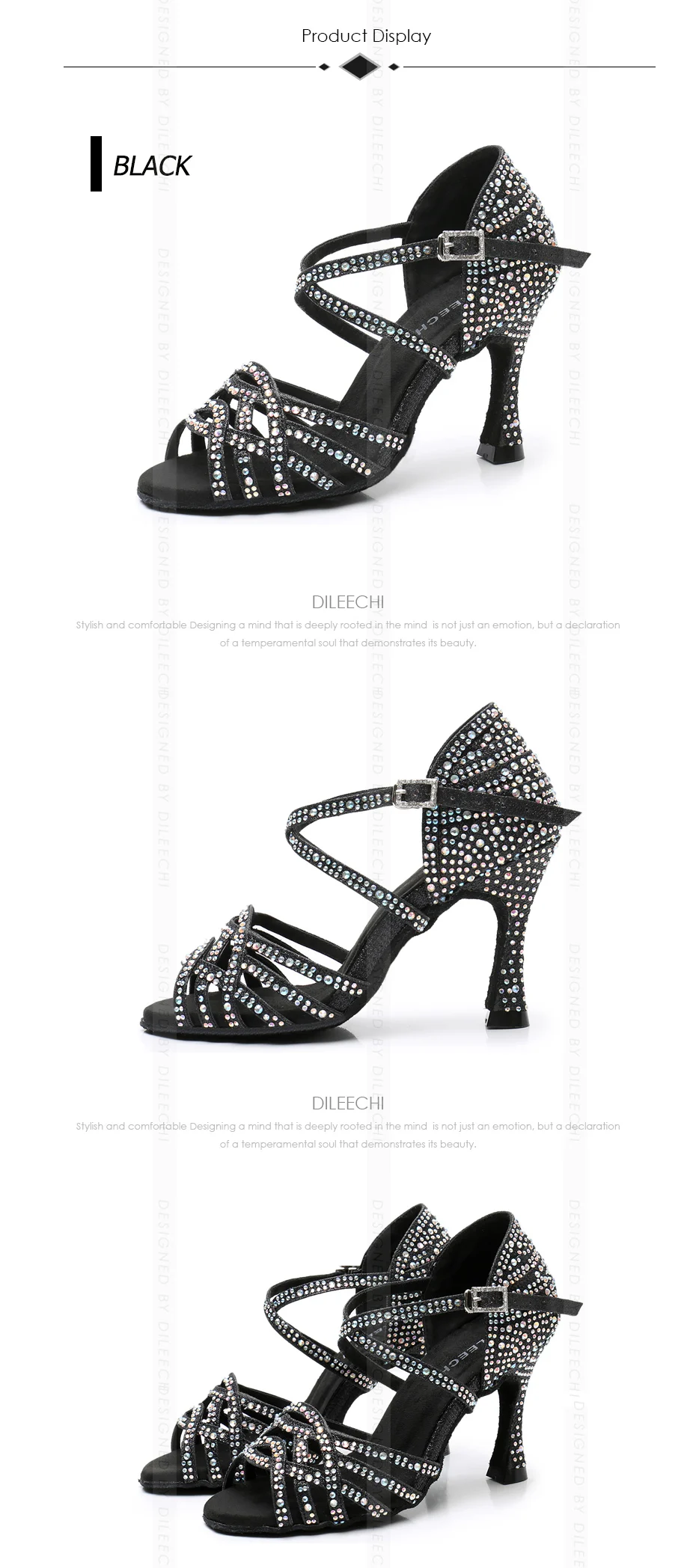 鞋子图片展示-黑色-1