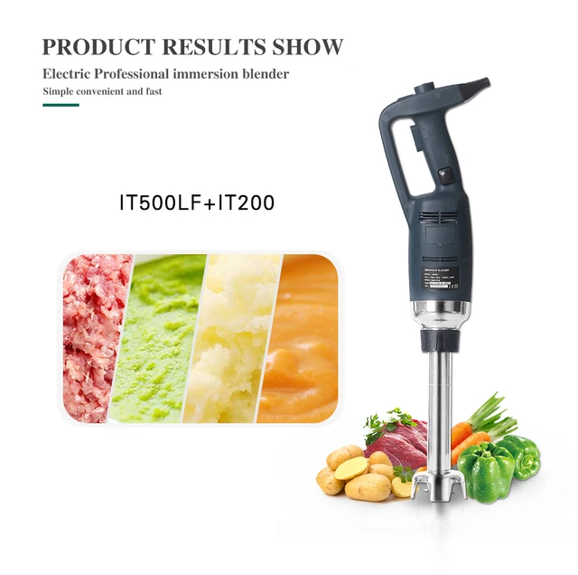 Gzzt 500w Immersion Blender Commercial Handheld Mixer Fixed/ Variable Speed  Different Lengths Of Rods 30/40/50 Cm Kitchen Whisk - Blenders - AliExpress