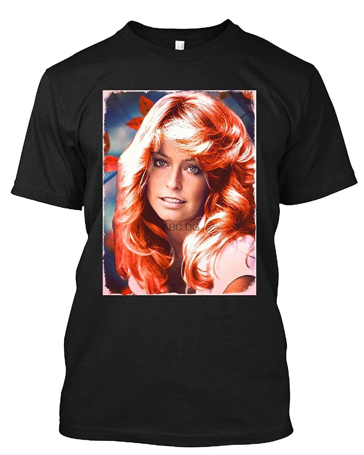 Farrah Fawcett портрет знаменитостей Голливуд актер кино подарок футболка для мужчин