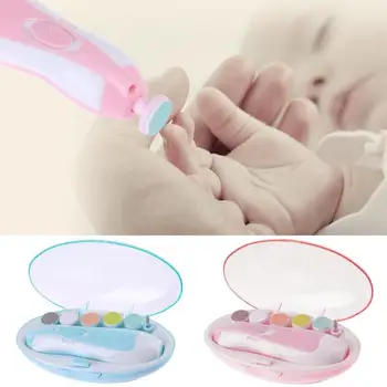 

Safe Electric Nail Clipper Cutter Baby Nail Trimmer Manicure Pedicure Clipper Cutter Scissors Kids Infant Nail Care