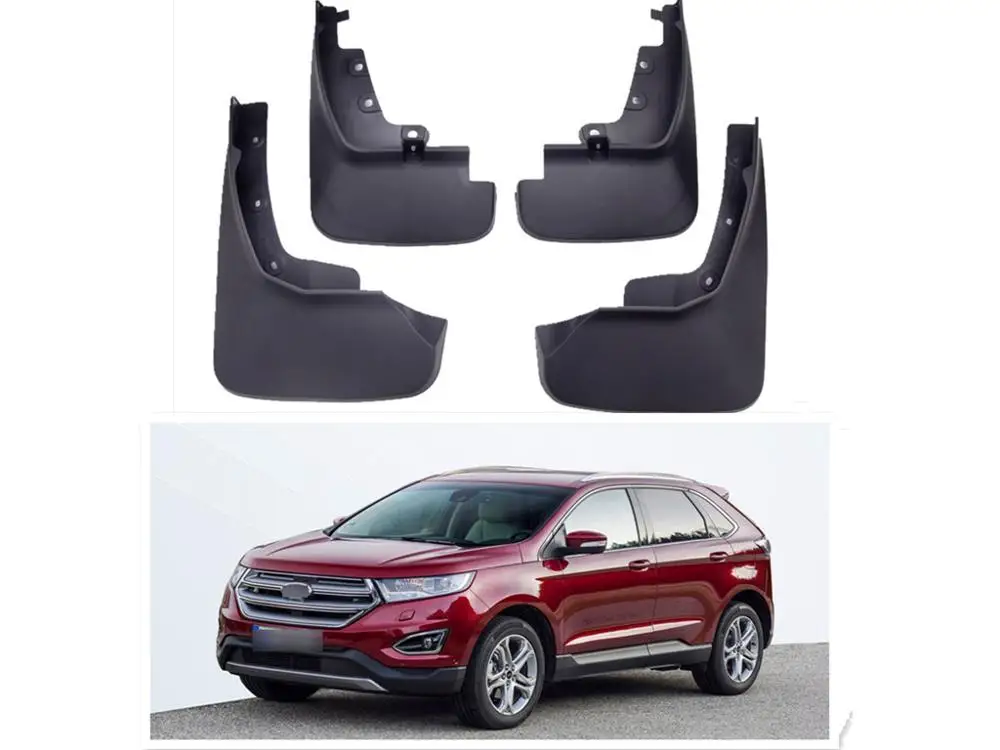 4 шт. передние зеркальные Брызговики для Ford Edge 2015 ~ 2019 2016 2017 | Автомобили и