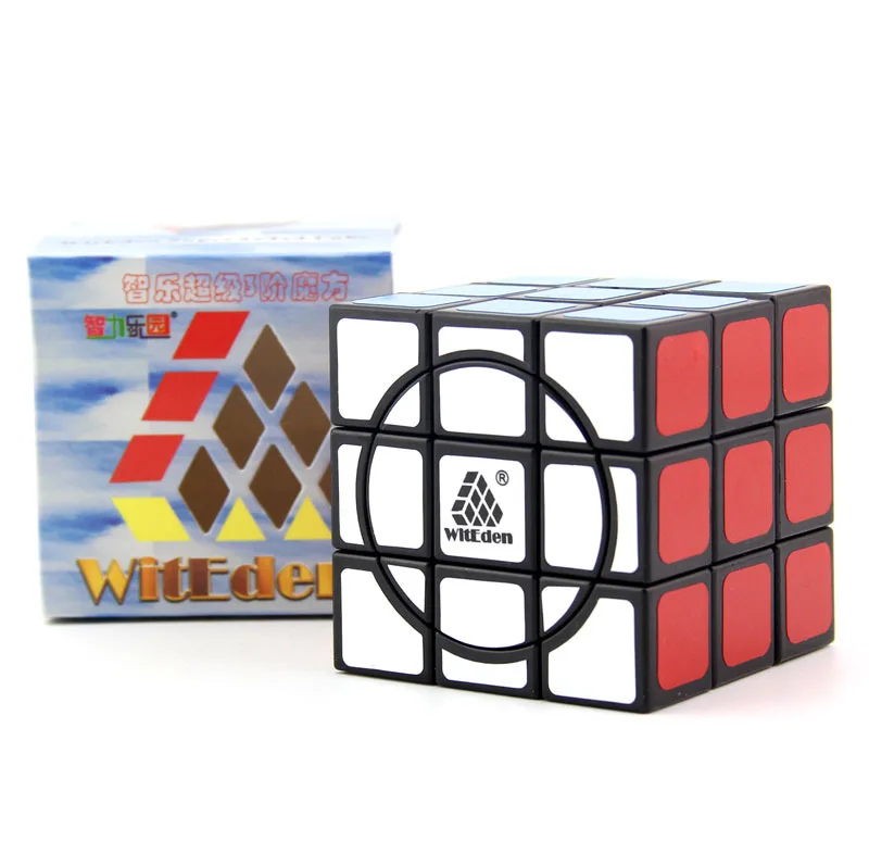 

Sdip le yuan Three Layer Magic Black And White with Pattern Super 3-Order Smooth Shaped Educational Toy RUBIK'S CUBE