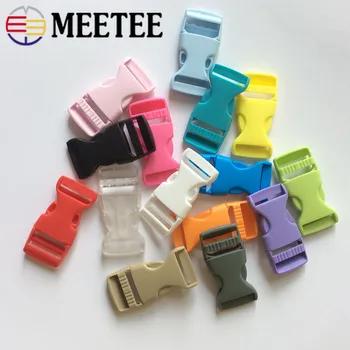 

20pcs 20/25mm Plastic Buckles Colorful Side Release Clasps Hooks Safety Pet Collar Outdoor Backpack Bags Parts DIY Accessories