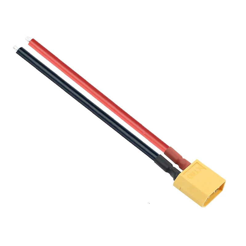 XT60 разъем Женский/мужской 10 см батарея мужской с кремнием 14 AWG провода для LIPO